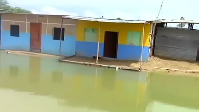 El Niño verursacht Überflutungen in Peru