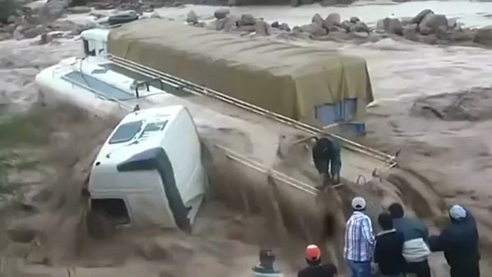 Schwere Überschwemmungen in Peru
