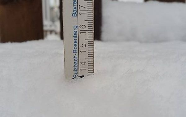 Winterüberraschung zum Start in den April!