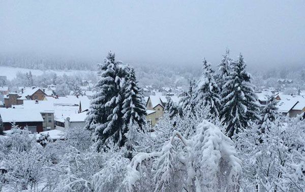 Winterüberraschung zum Start in den April!
