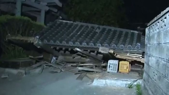 Tödliches Erdbeben im Süden Japans