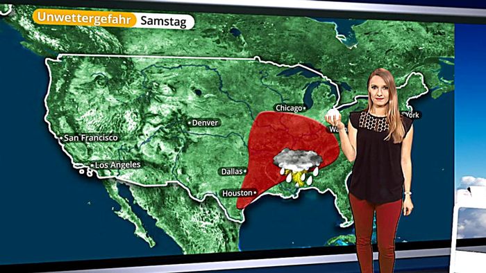 Anna unterwegs: Riesenhagel- und Tornadogefahr in den USA