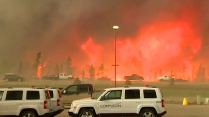 Waldbrände in Kanada! Zehntausende auf der Flucht