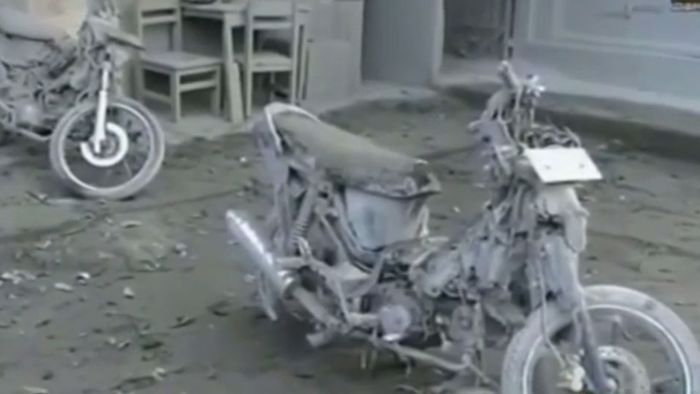 Vulkanausbruch auf Sumatra