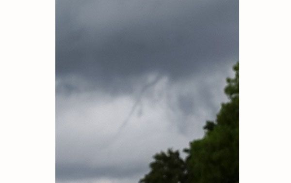 Trichterwolken über Deutschland. Vorboten für Tornados?