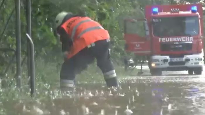 Superzellen toben! Heftiges Unwetter bei Passau Superzellen toben! Heftiges Unwetter bei Passau