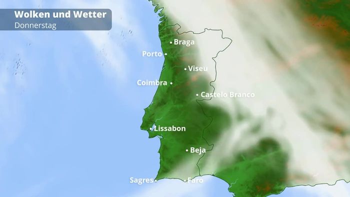 Portugal-Wetter mit Madeira und Azoren