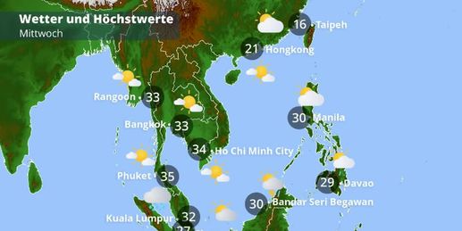 Video Südostasien-Wetter