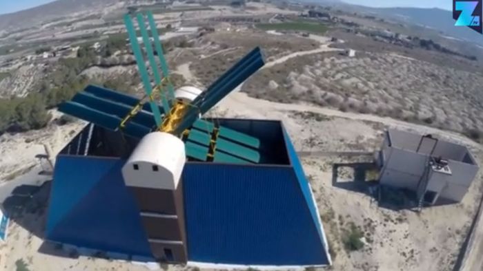 Kein Don Quijote: Spanier erfindet Windmühlen neu