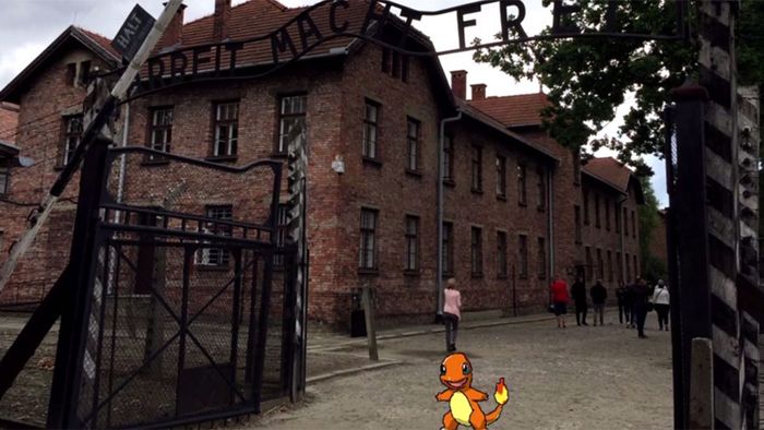 Geschmacklos: Pokémon Go Jagd in Auschwitz