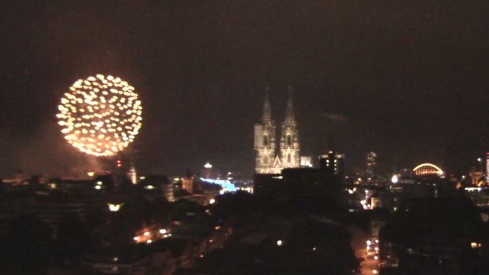 Kölner Lichterzauber auf dem Rhein