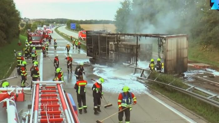 Feuer und Tote: Heftige Unfälle im Süden | wetter.com