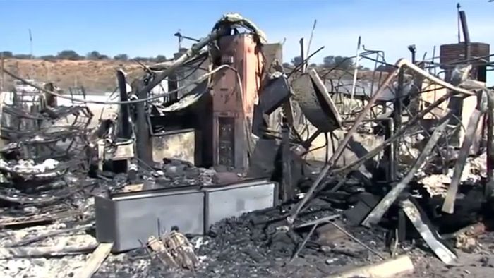 Dramatische Schäden durch Flächenbrand in Kalifornien