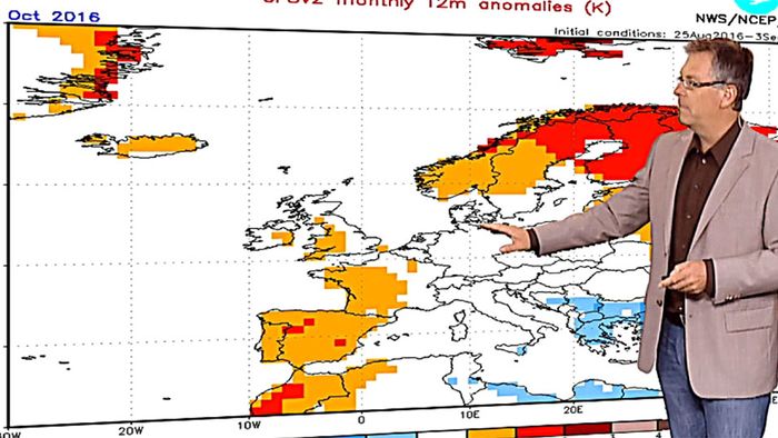 NOAA-Prognose: Oktober nicht wirklich golden