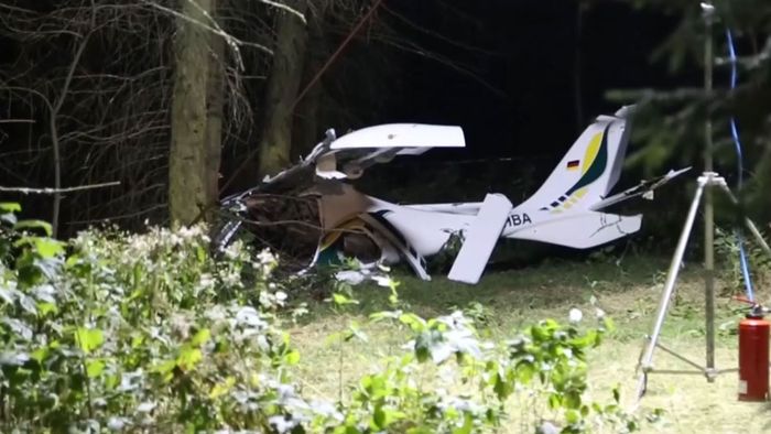 Zusammenstoß im Erzgebirge: 2 Tote bei Flugzeugabsturz