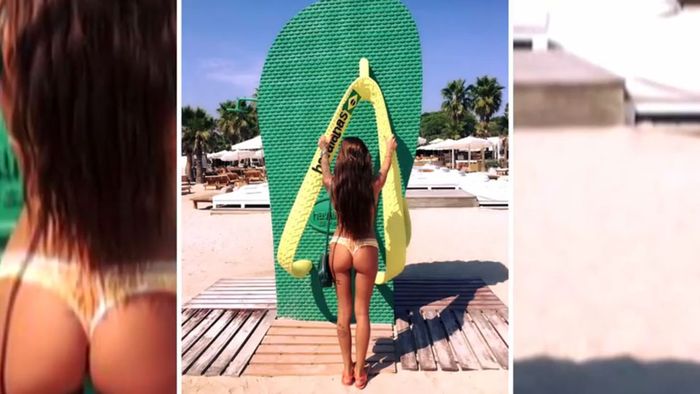 Gina-Lisa: Knackige Po-Grüße aus dem Sommerurlaub