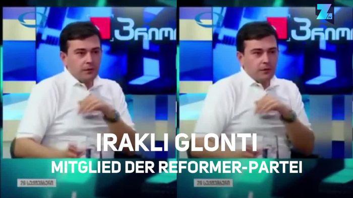 Geht's noch?! Georgische Politiker prügeln sich live