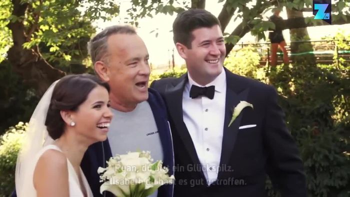 Brautpaar ist fassungslos: Tom Hanks crasht Hochzeit