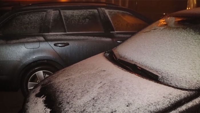 Winterlich! Erster Schnee der Saison am Fichtelberg gefallen