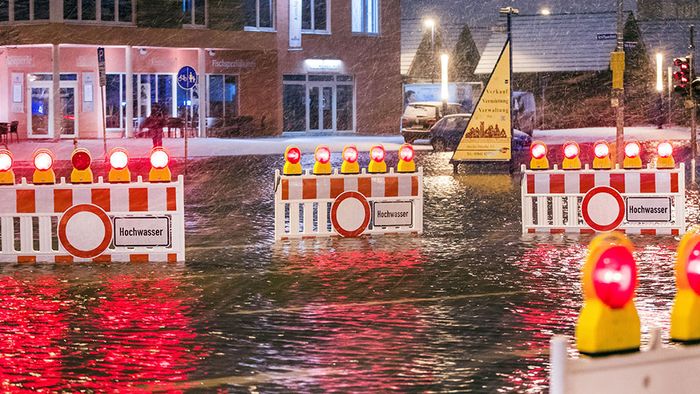 Sturmflut an der Ostsee schlimmer als befürchtet Sturmflut an der Ostsee schlimmer als befürchtet