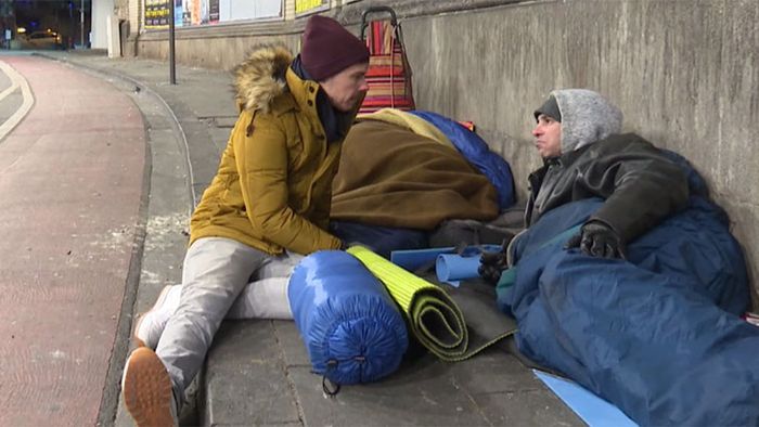 Eisige Minusgrade - Wie Obdachlose bei der Kälte leiden
