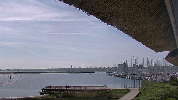 HD Live Webcam Heiligenhafen - Graswarder - Strand Resort