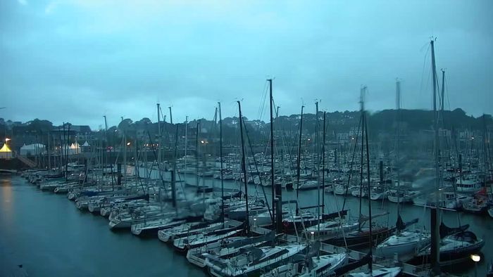 HD Live Webcam La Trinite sur Mer 01 - Mairie Balise Port