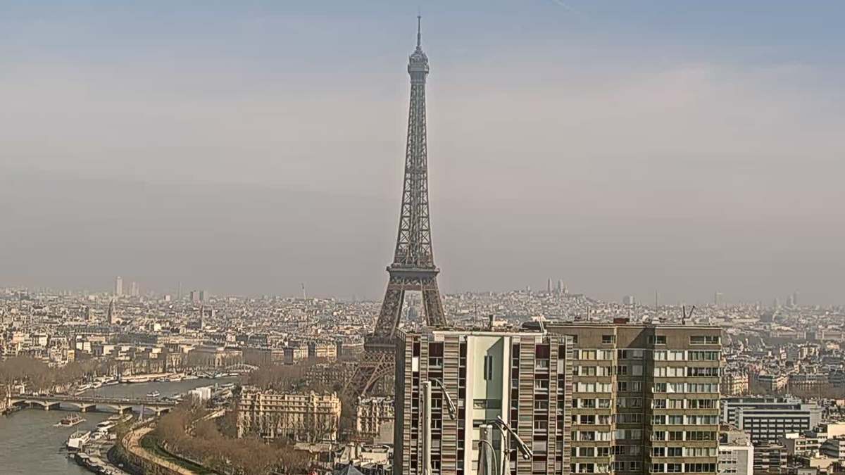 Eiffel Tower Sky Webcam