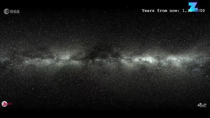 Blick in die Zukunft: So sieht die Milchstraße 'bald' aus