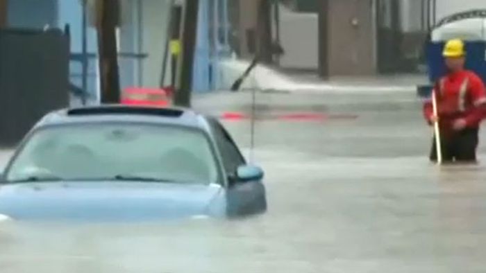 Rettungsarbeiten nach Hochwasser in Kanada dauern an