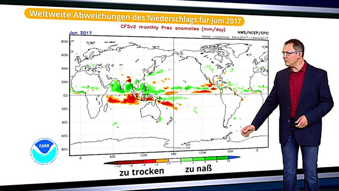 NOAA-Prognose - So liest man das NOAA-Modell