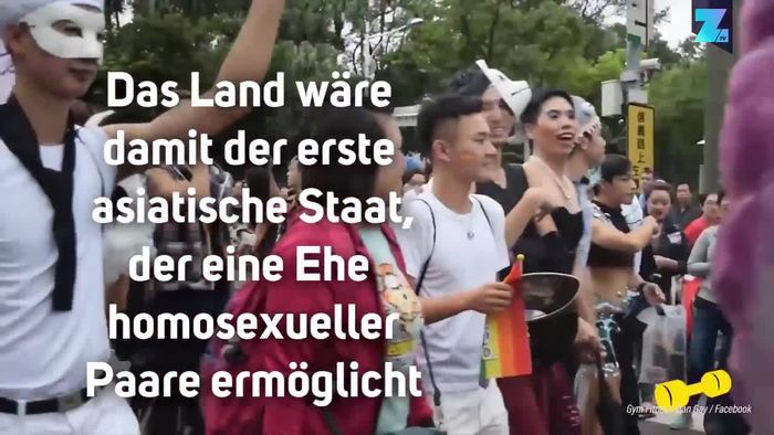 Homosexualität: Mehr Rechte in Taiwan