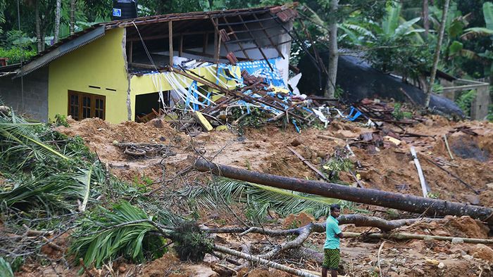 Nach Unwettern: Katastrophale Lage in Sri Lanka