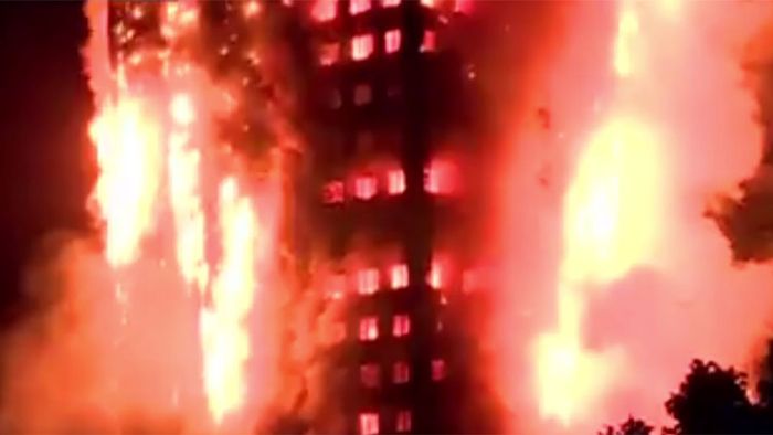 Hochhaus-Brand in London: Zahl der Todesopfer steigt