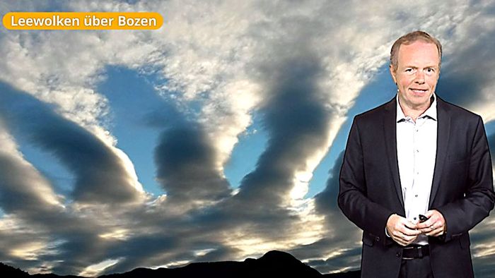 Wetter von oben: Leewolken - Das Phänomen der Wolkenstraßen