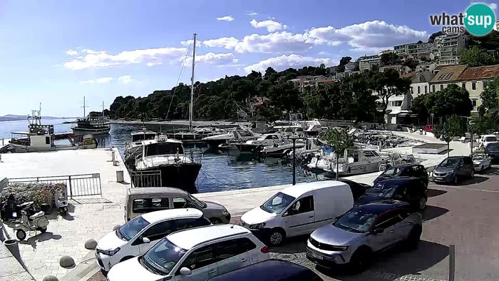 HD Live Webcam Brela – Hafen - Kroatien