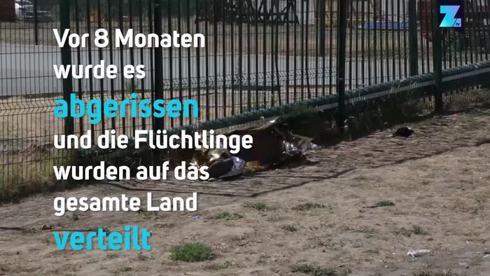 Kampf um Flüchtlingsrechte: Angespannte Lage in Calais Kampf um Flüchtlingsrechte: Angespannte Lage in Calais