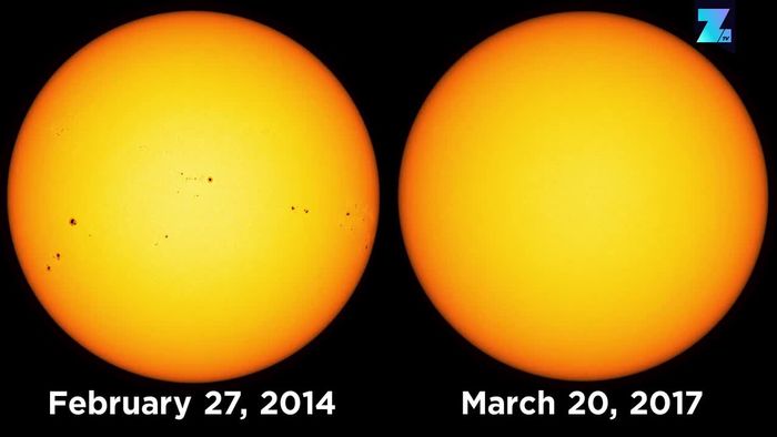 NASA entdeckt wieder Sonnenflecken