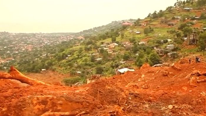 Hunderte Tote nach Erdrutsch in Sierra Leone