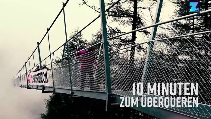 Schweizer Drahtseilakt: Längste Hängebrücke eröffnet