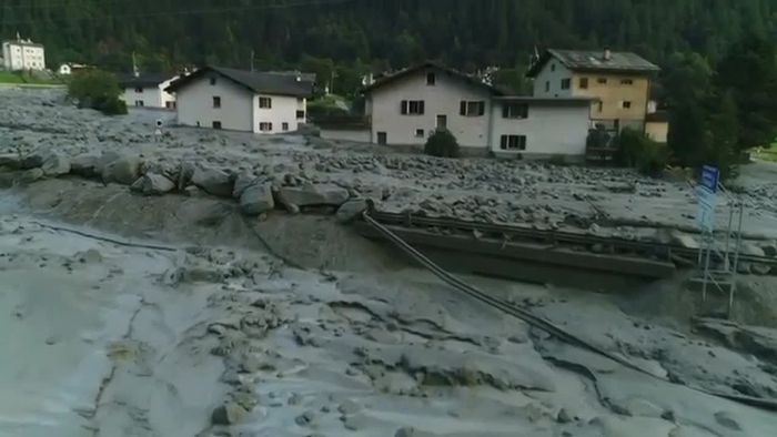 Vermisste nach Erdrutsch in Graubünden