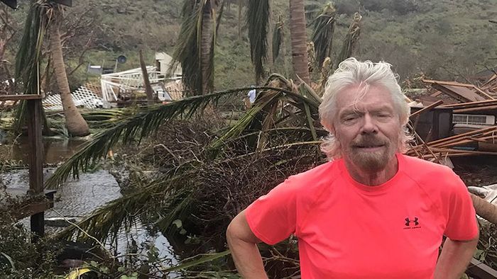 Kein Halt vor Reichen: IRMA zerstört Branson-Insel