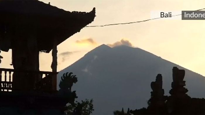 Höchste Warnstufe auf Bali! Angst vor Vulkanausbruch