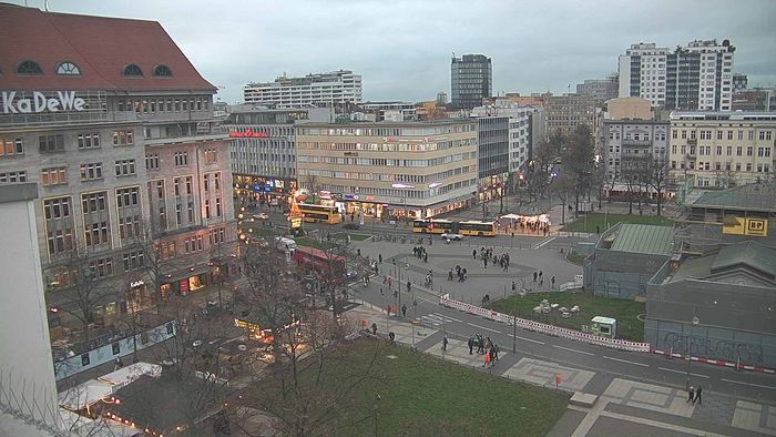 HD Live Webcam Berlin - KaDeWe und Wittenbergplatz