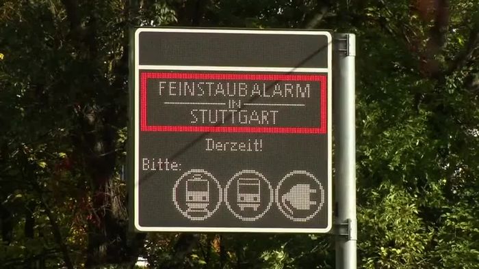 Erneut Feinstaub-Alarm in Stuttgart