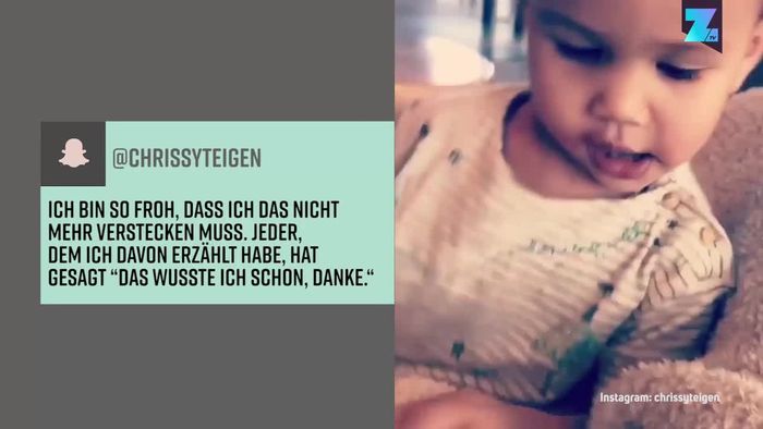 Baby Luna verrät: Chrissy Teigen wieder schwanger