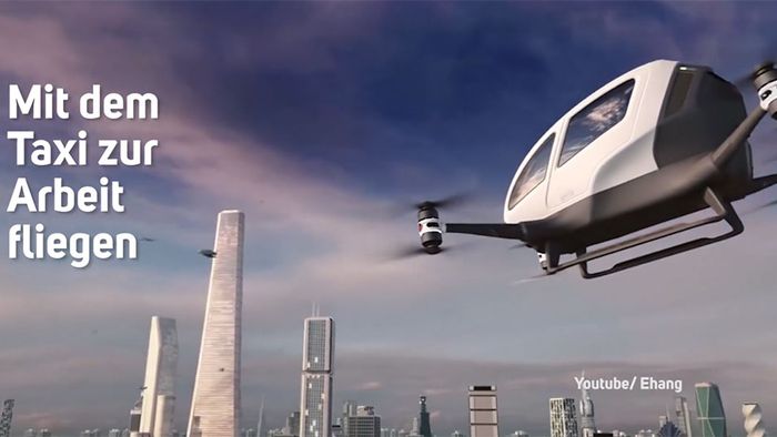 Abgefahren: Taxi-Drohnen werden Realität