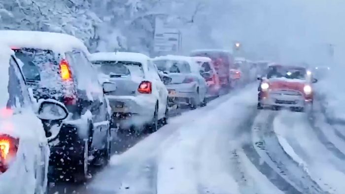 Wetterchaos: So nutzt Großbritannien die Schneemassen