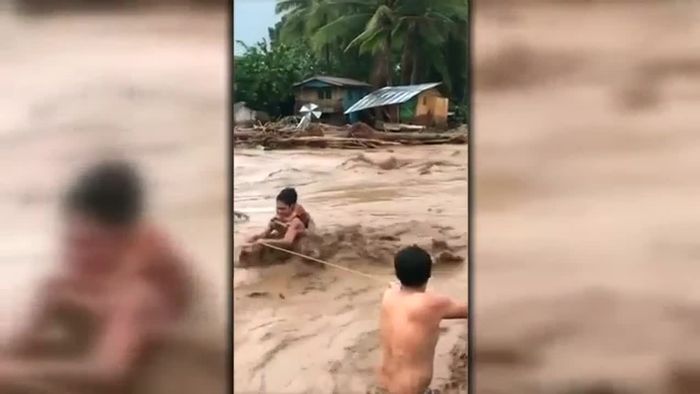 Hunderte Tote durch Tropensturm auf Philippinen! Hunderte Tote durch Tropensturm auf Philippinen!