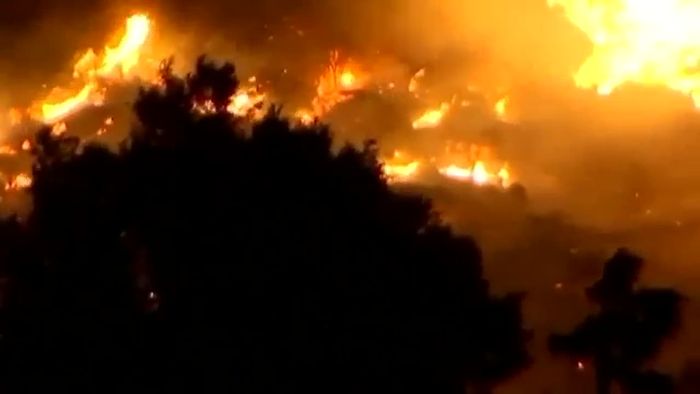 Waldbrand auf Mallorca hält Feuerwehr in Atem